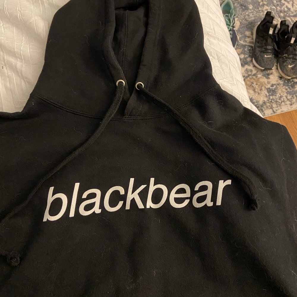 blackbear merch, size M, black hoodie